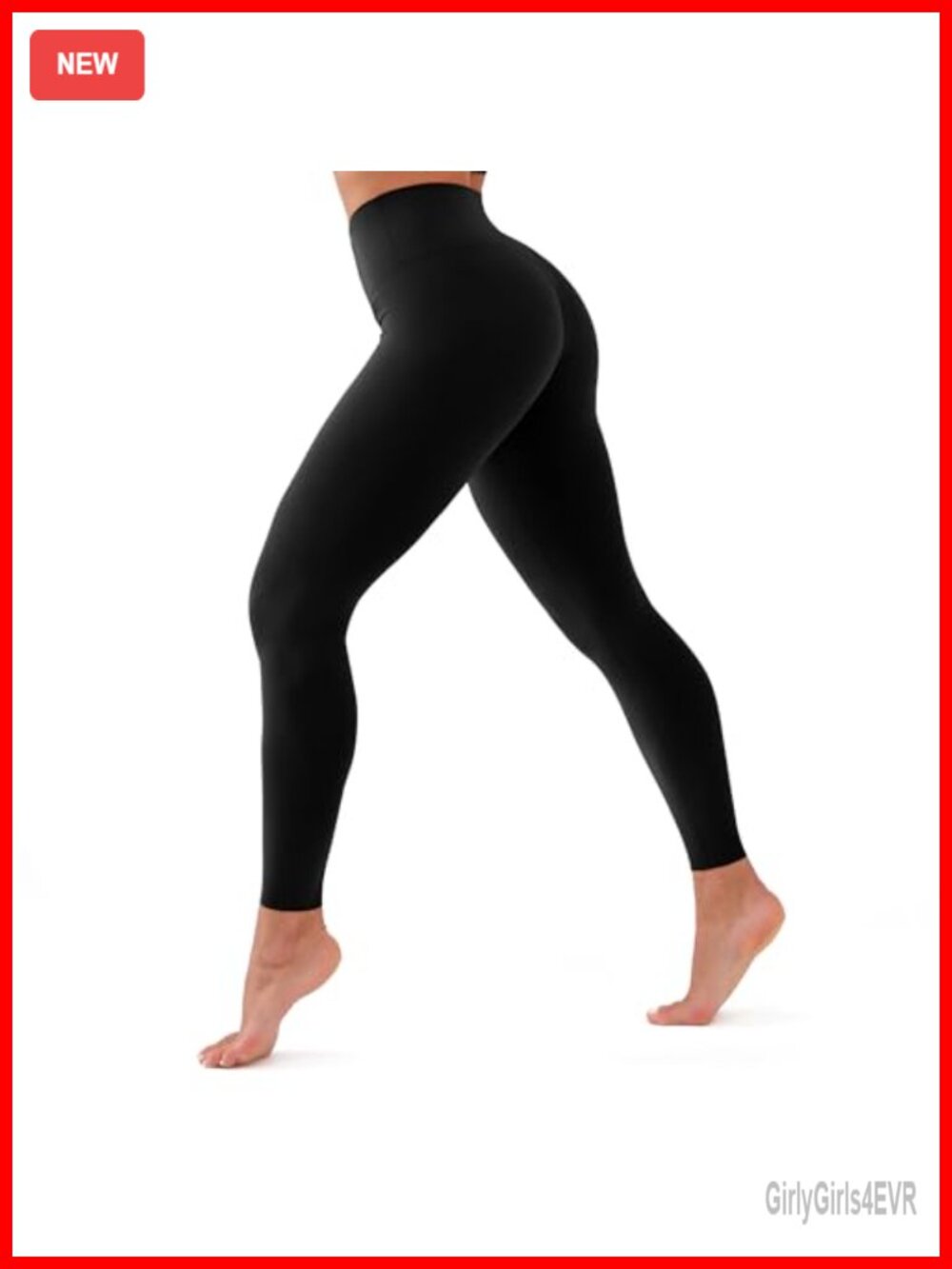 High Waisted Full Length Leggings Tummy Control Stretch Yoga Pants